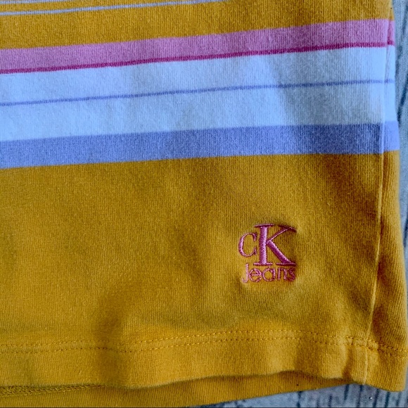 CALVIN KLEIN | Retro Striped T-Shirt - Picture 3 of 6